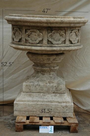 Vase-02Vases-and-Planters-Limestone-Vintage-Stone-Architectural-stone-Decor-Archstone-Canada-Toronto-Ontario